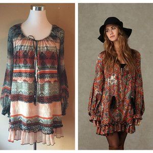 Daughters of the Revolution Sheer Minidress Fall